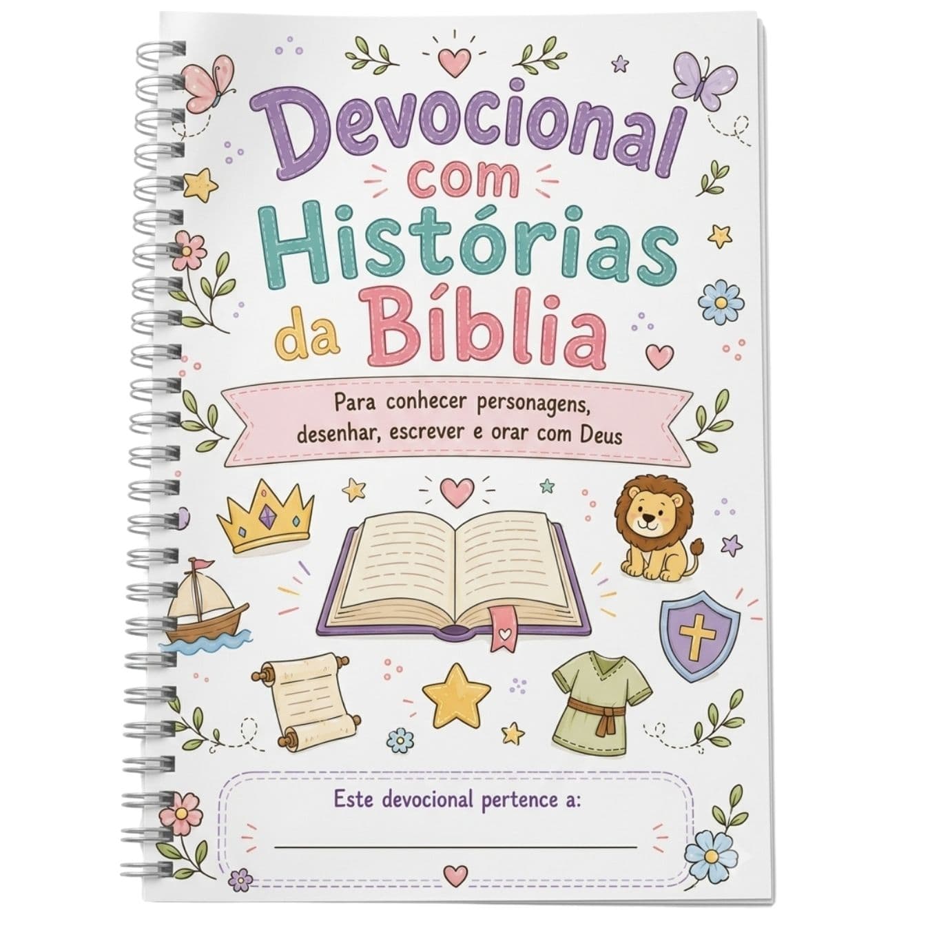 Capa do Devocional com Histórias da Bíblia